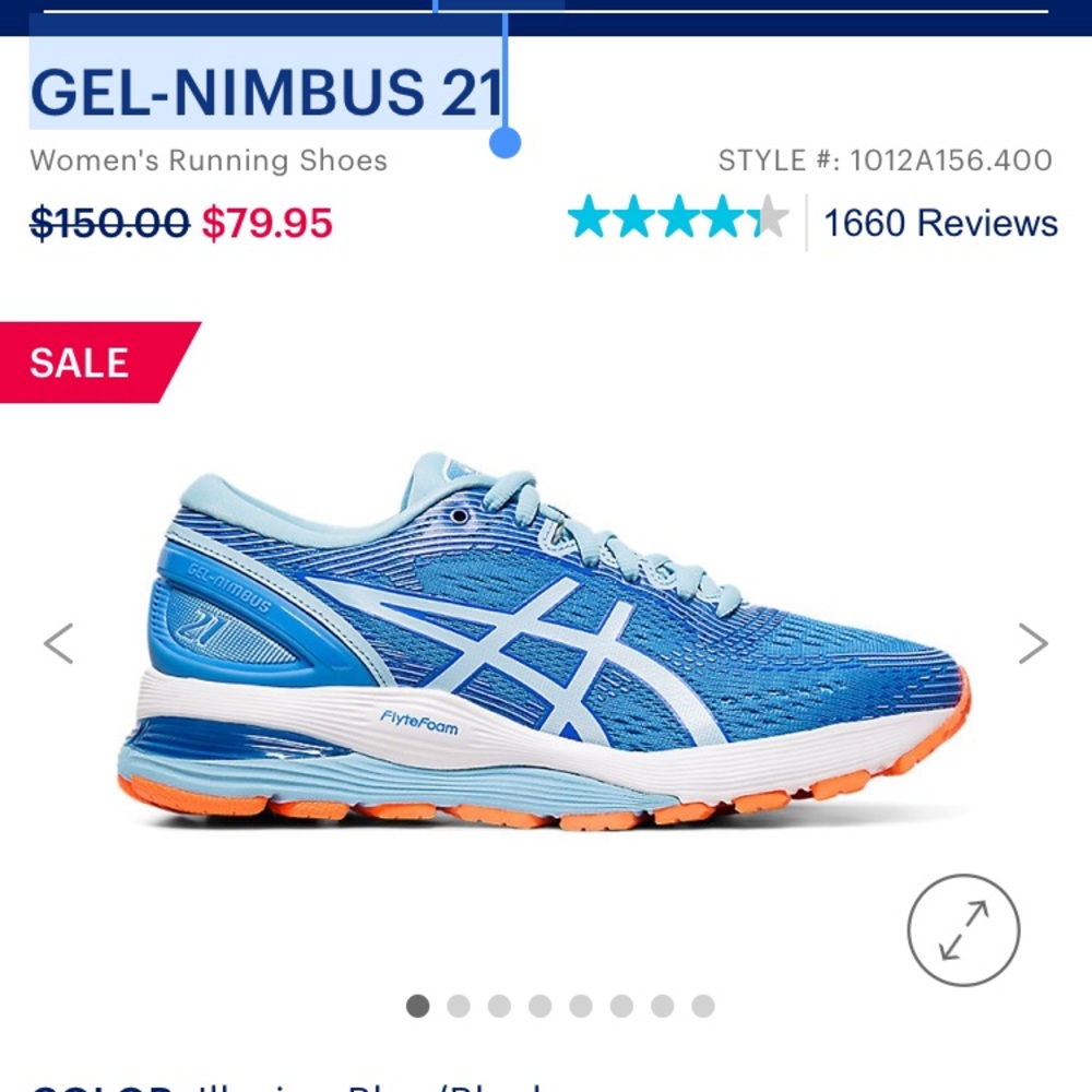ASICS women’s running shoes wide